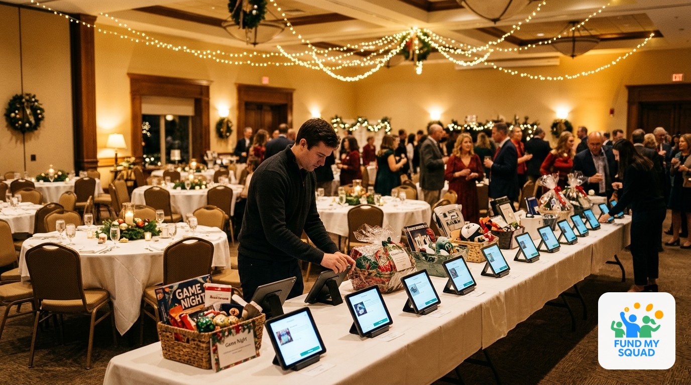 How to Run a Silent Auction at Your Holiday Fundraiser (Without Losing Track of Bids)